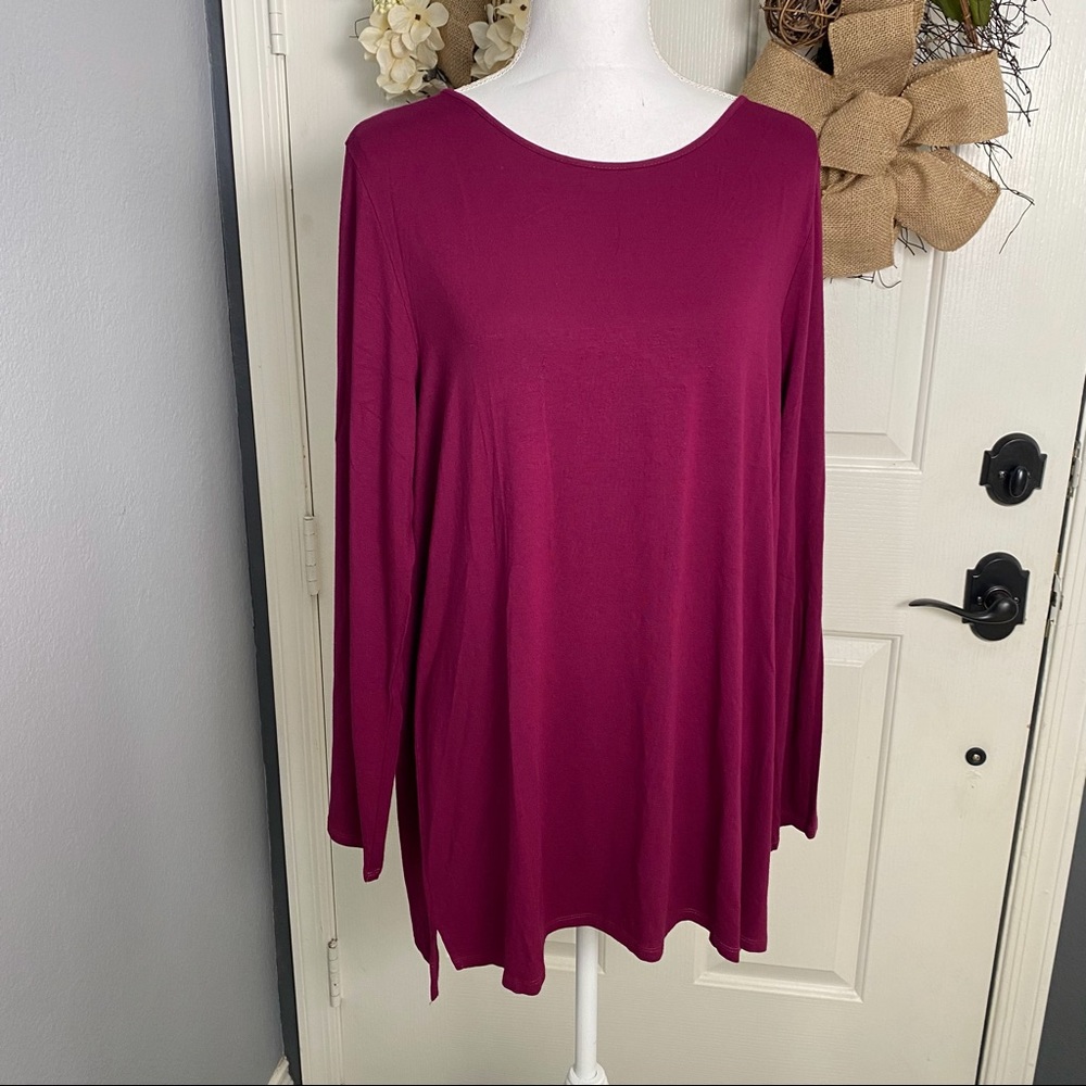 J. Jill Wearever Collection Long Sleeved Top